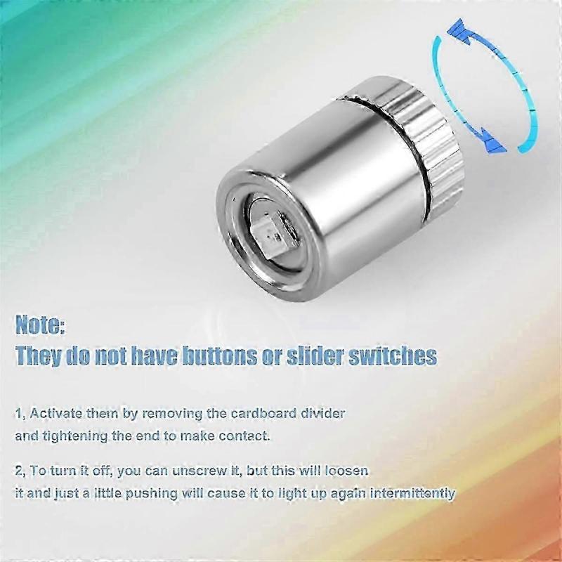 40 Pezzi Luci LED Miniature, Luci Piccolissime per Artigianato, Luci Miniature a Batteria, Forniture per Decorazione Interna ed Esterna