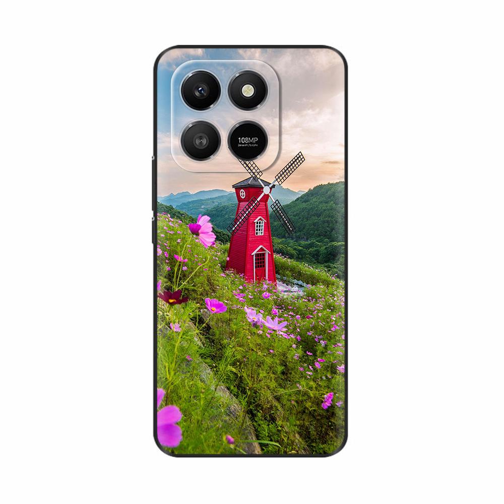 Para Honor 400 Inteligente Linda Moda Dibujos Animados Funda Suave TPU Funda de Teléfono Para Honor 400 Inteligente X7D 4G 5G Funda Trasera Carcasa a Prueba de Golpes