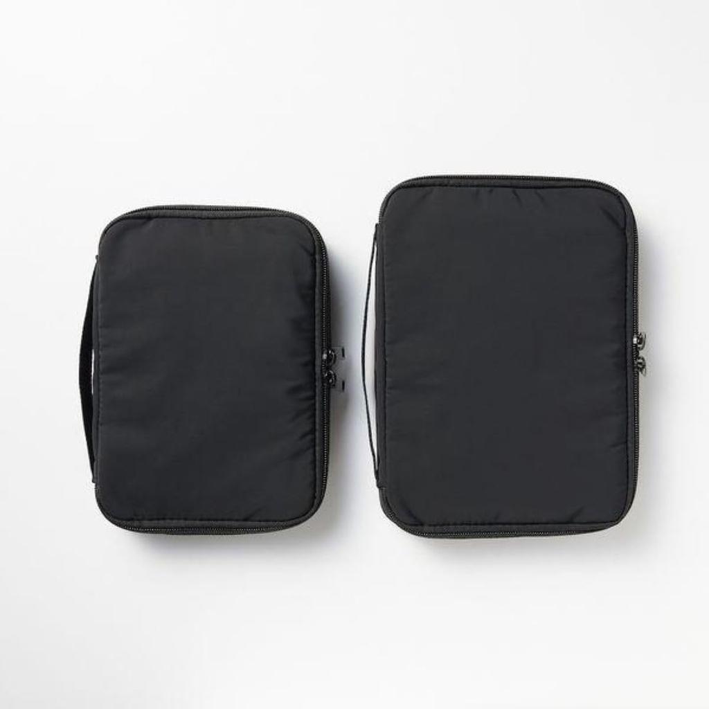 MUJI Detachable Pen Case with Notebook A5 NDD92A1S Cover, Black, Size,
