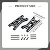 2 Front Lower Metal Arms for RC Car, DIY Accessories 244016 1/24 Scale Miniature Trucks