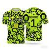 Racing Pan T-Shirt Herren Sommer Bahn Tee Grafisch Bedrucktes Lässiges Sport Top Streetwear T-Shirt