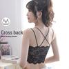 Summer Korean Lace Strapless Bandeau Camisole for Female Students