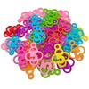 Home Party Supplies 10Pcs Earrings Necklace Bracelet DIY Jewelry Accessories Large Hole Pendant Irregular Shape Children Kids Solid Color Pendant