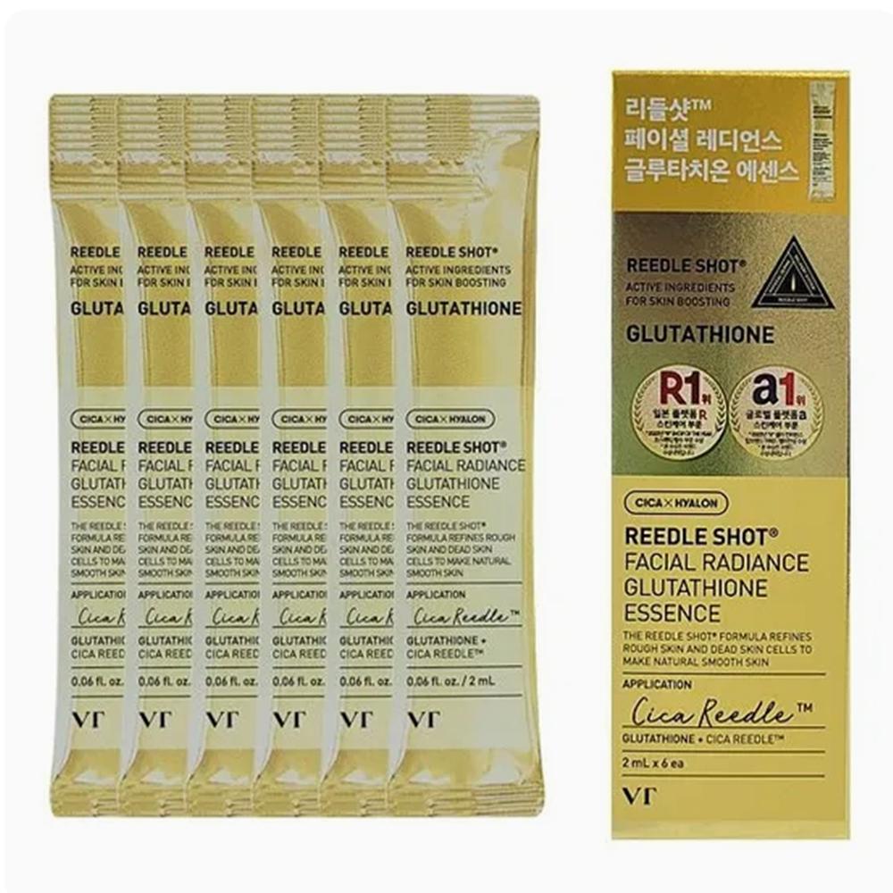 

VT DAISO Reedle Shot Эссенция для сияния лица с глутатионом 2 мл x 6 шт.