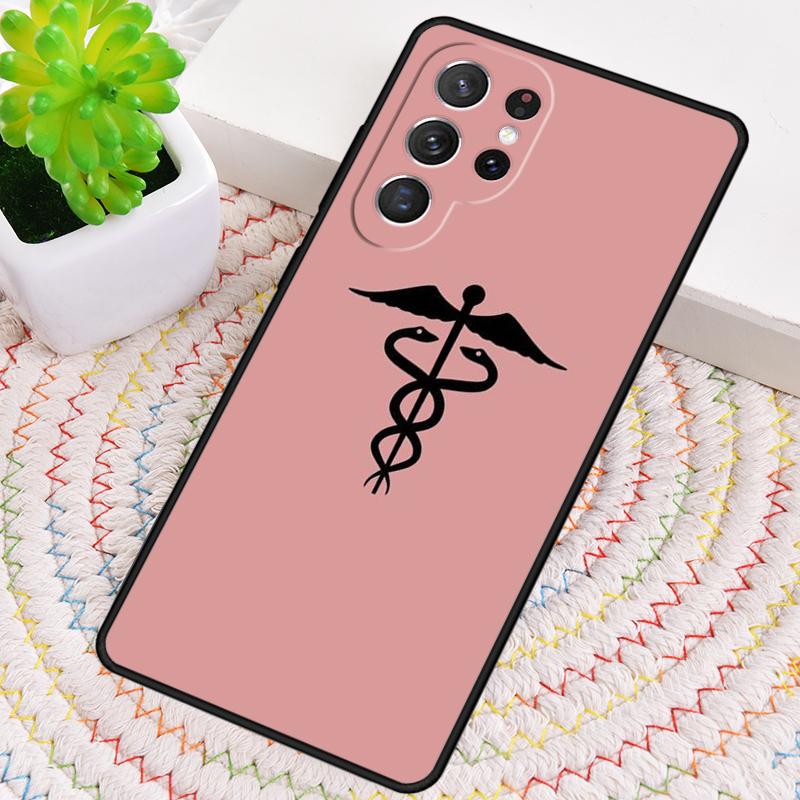Nurse Medical Medicine Silicone Phone Case For Samsung Galaxy note 10 pro S26 S25 S24 S23 S22 S21 Plus S25Ultra Capa Cover