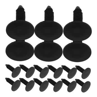 HEALEEP 30pcs Lined Veneer Clips Vehicle Retainer Clips Car Maintenance Clips Auto Body Retainer