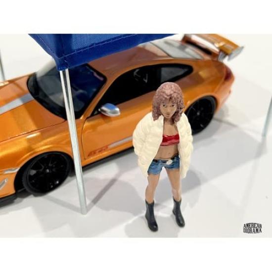 American Diorama Figure Hip Hop American Diorama Figure HIP HOP GIRLS Miniature 1/18 Girls-3 [Used]