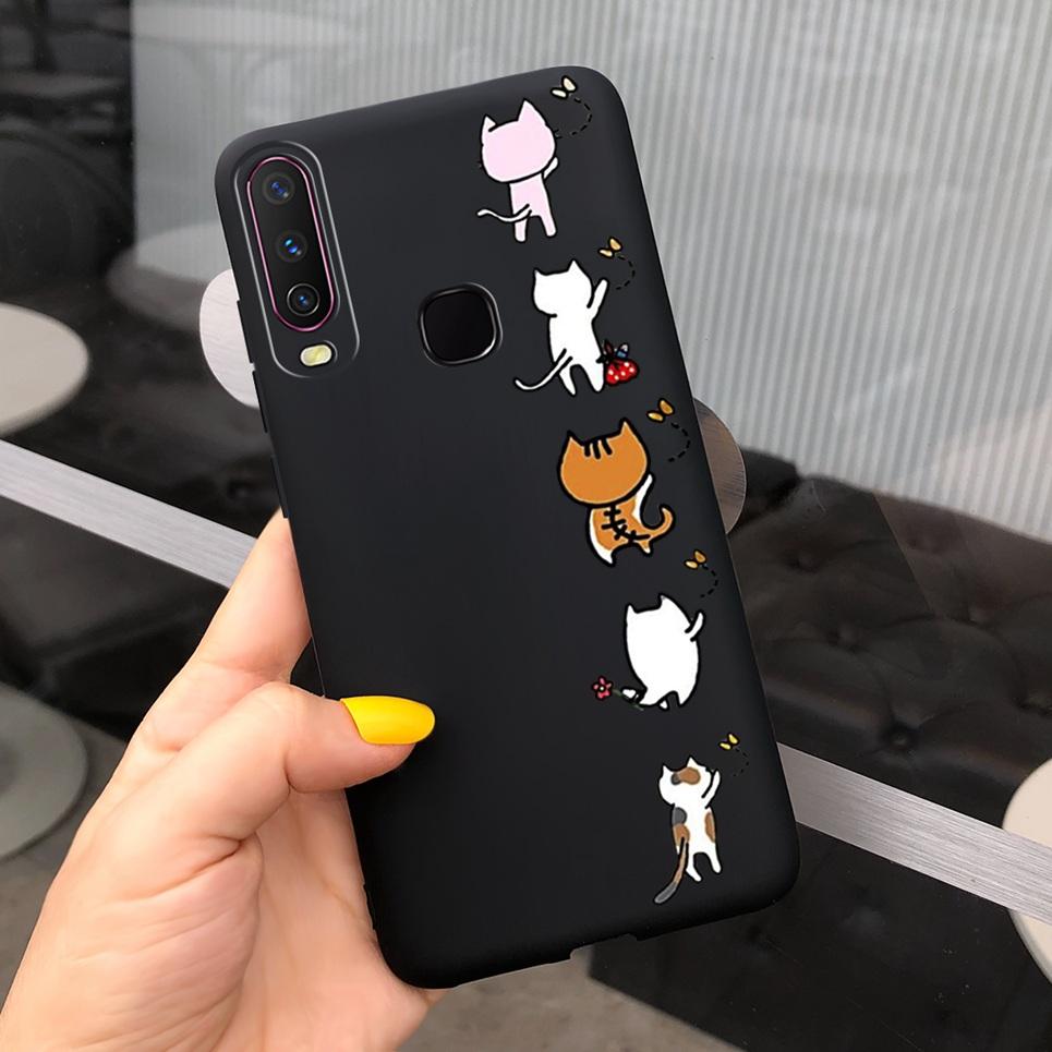 

Для Vivo V2026 Vivo V2028 Чехол Цветной Блок Модный Мягкий ТПУ Силиконовая Задняя Крышка Для Vivo Y12s Y11s Y12 Чехол Fundas Cover Etui Vivo V2028