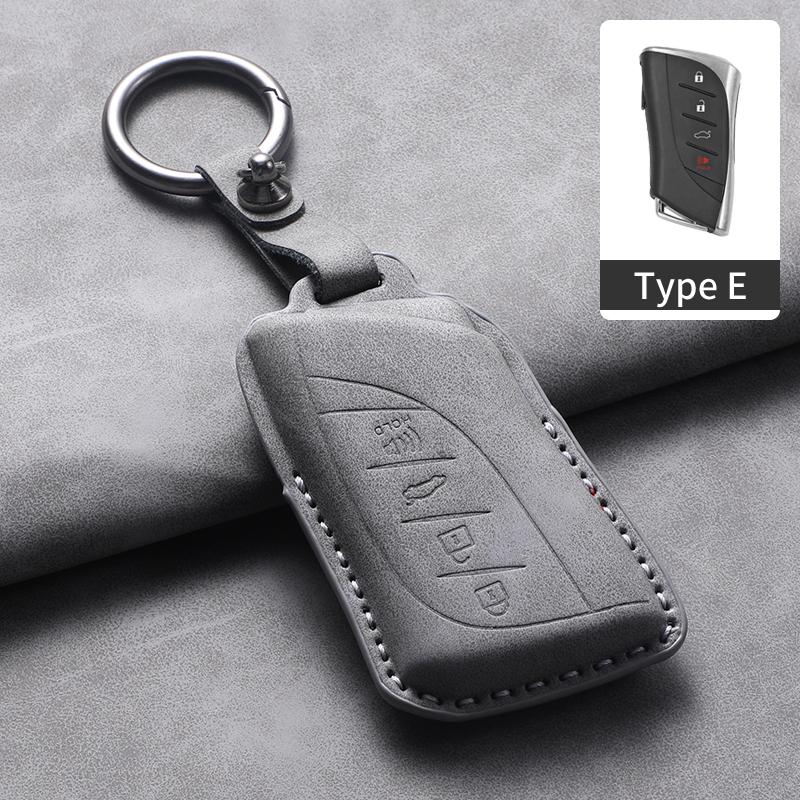 

For Lexus NX IS RX ES GX LX LS UX GS 200 260 300 350 NX200 NX300 RX350 ES300 Leather Car Key Cover Case Holder Key Accessories