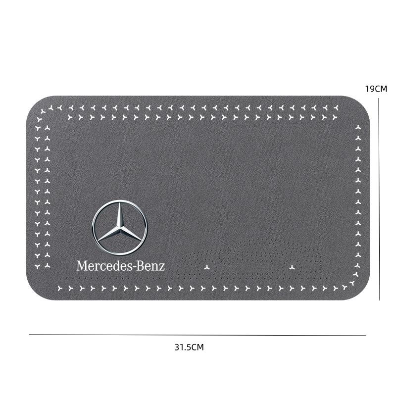 Leather Car Armrest Mat Auto Armrests Storage Box Mats For Mercedes Benz W203 W204 W205 W206 W212 CLK GLA C E S Class Accessorie WY5