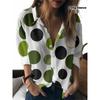 Digital Printed Women's Long Sleeve Shirt
