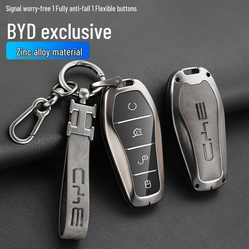BYD Key Case for Qin PLUS, Tang DMI, Dolphin, e2, Destroyer 05, Song MAX, Qin Pro, Han EV