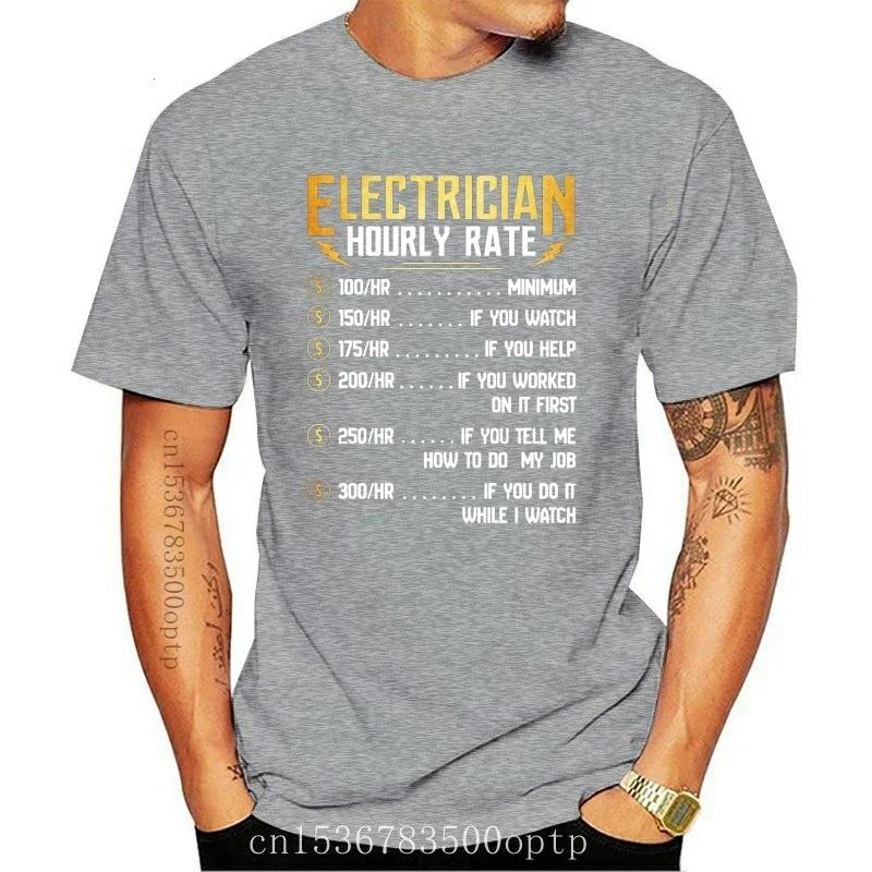 New Electrician Hourly Rate Back Version2 T-Shirts#Color(1)