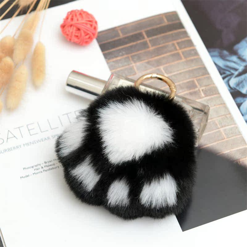 Kitten Paw Plush Toy: Cute Children's Doll, Pendant Gift, Car Keychain Accessory