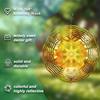 10 Inch Hanging Wind Spinner with 360 Degree Hook for Balcony Garden Decor Spring Summer Outdoor DecorationMetal Wind Chimes for Home Decor