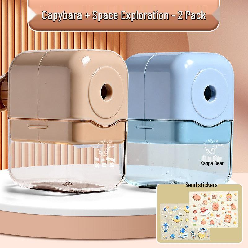 Kaba Bear 2026 Hand-Crank Pencil Sharpener: Durable, Labor-Saving, High-Quality for Students