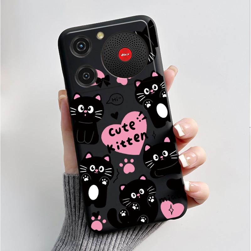 For Nubia Music Case Z2353 Butterfly Flowers Silicone Phone Cover For ZTE Nubia Music Funda Protection Shockproof Bumper Shell