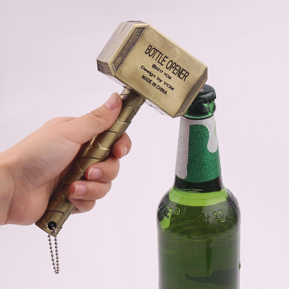 Marvel series caps anime peripheral pendant bottle opener keychain