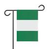 Drapeau - Nigeria - 32 X 47.5 Cm - Polyester - Impression Recto/verso - Multicolore