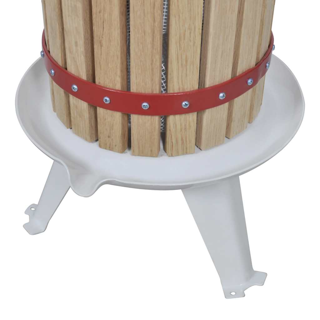 Vidaxl 2-Piece Fruit and Wine Press and Crusher Set