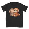 Dabbing Monkey Punch T Shirt Summer  Novelty T Shirts Couple  Cotton Crew Neck XL XL XL Tees Short Sleeve Vintage Tshirt