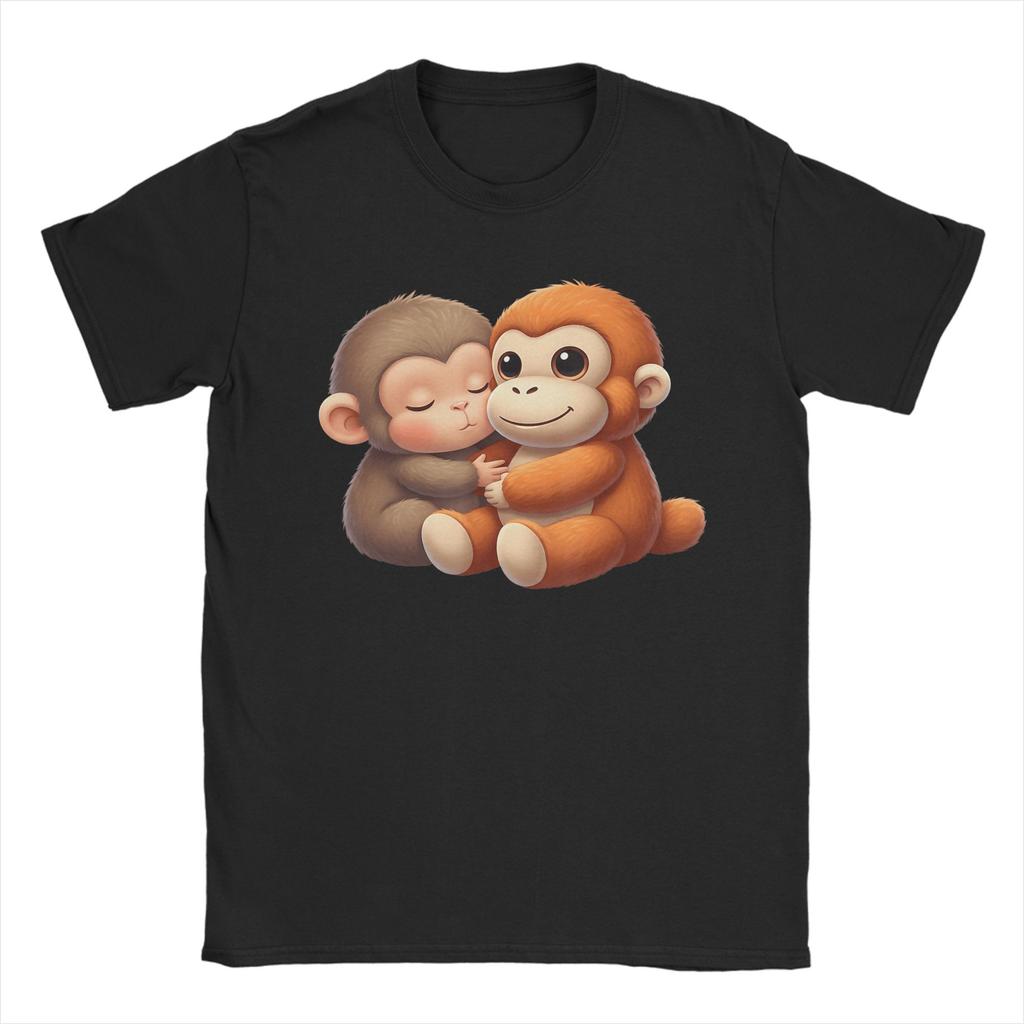 Dabbing Monkey Punch T Shirt Summer  Novelty T Shirts Couple  Cotton Crew Neck XL XL XL Tees Short Sleeve Vintage Tshirt