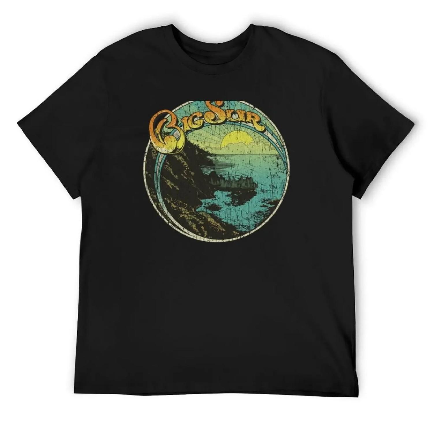 Big Sur 1976 T-Shirt graphic tee shirt sports fans for a boy vintage t shirts men graphic t shirts S