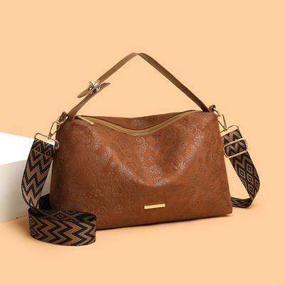 Borsa Monospalla Retrò Piccola, Borsa Tote da Pendolare ad Ampia Capacità, Borsa a Tracolla alla Moda
