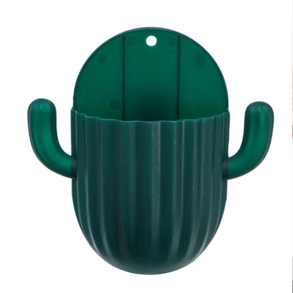 Vanity Brush Comb Self-adhesive Razor Storage Bucket Toothbrush Holder Pen Container Storage Rack