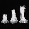 100 Pcs/Lot For Candle Making -Coated With Natural Soy Wax Low Smoke DIY Candle Making Bougie For Jelly Jars Soda/soup Cans
