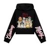 Kids' Casual Fashion Christmas Printed Long Sleeve Hooded Sweatshirt (No Drawstring)