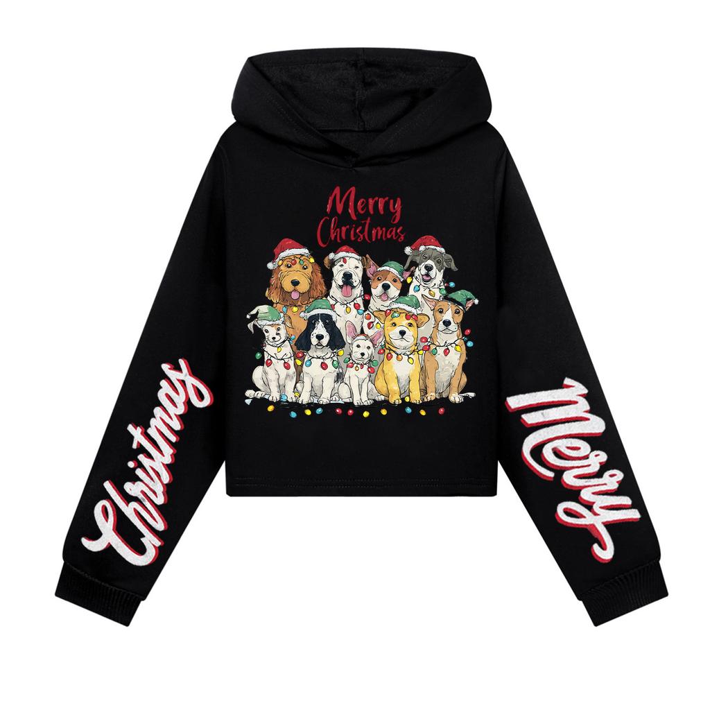 Kids Casual Fashion American Flag Printed Long Sleeve Hooded Sweatshirt