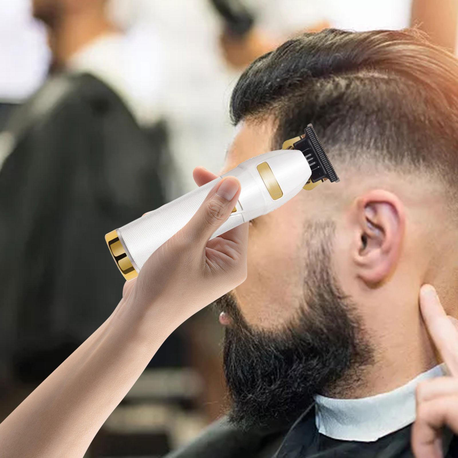 

Парикмахерская машинка для стрижки волос электрическая бритва, машинка для стрижки волос с низким уровнем шума, машинка для стрижки волос для white