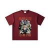 260 GSM Double Yarn 32 Count 100% Cotton Demon Slayer V22 Hashiras Print Unisex Heavy Cotton T Shirt
