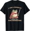 Frog Meme Funny Cowboys I Am A Conduit For Nonsense T-Shirt Unisex T-Shirt