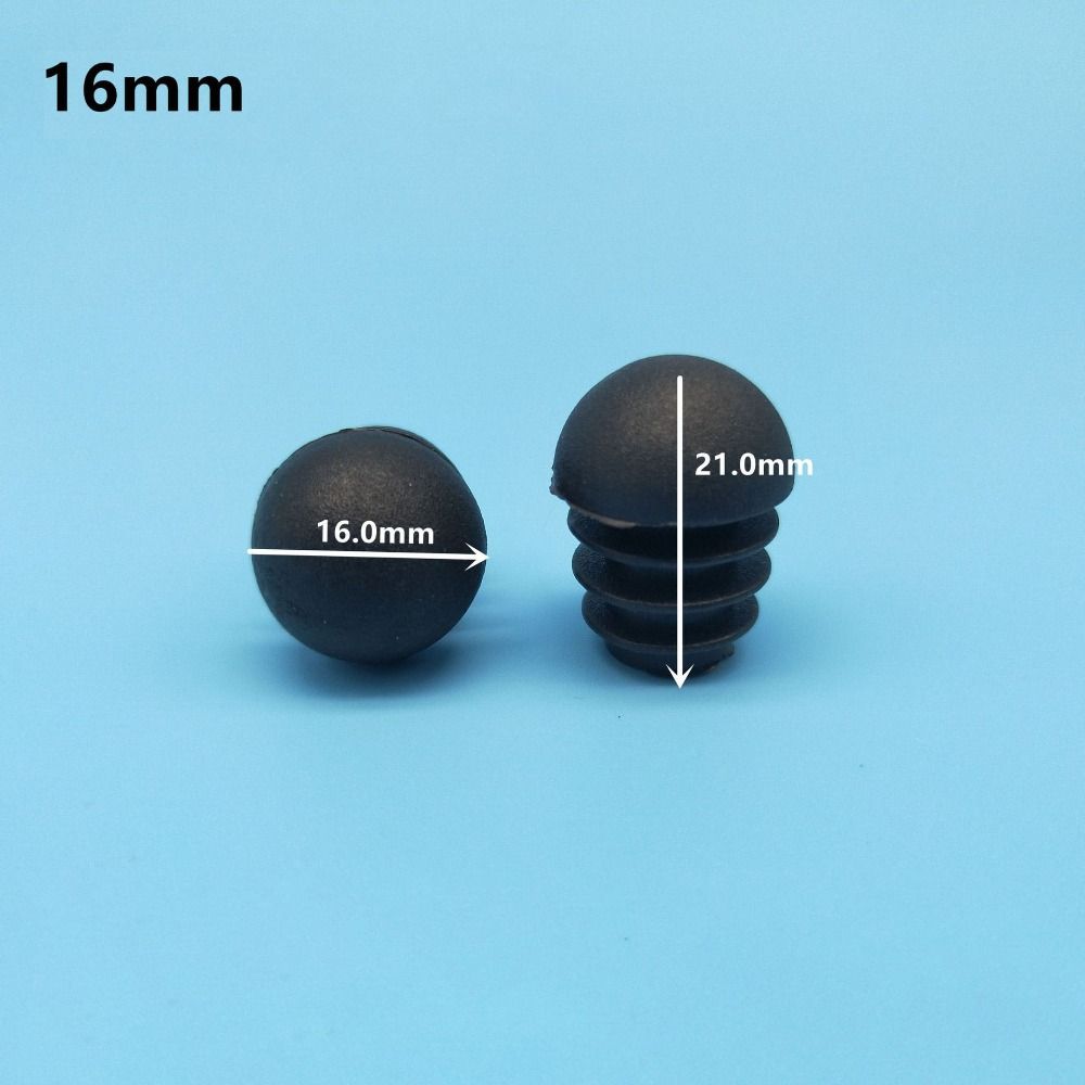 

Сферические мебельные аксессуары, вставка, черный пылезащитный чехол, защитные заглушки для пола, колпачки для ножек стула 16mm чёрный