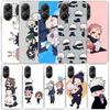 Cartoon Cute Kaisen J-Jujutsu Phone Case For Xiaomi Poco F7 Ultra X5 X6 X7 Pro M7 Redmi 15C 15 13C 13 12C 12 10C 10 10A 9 9C 9A