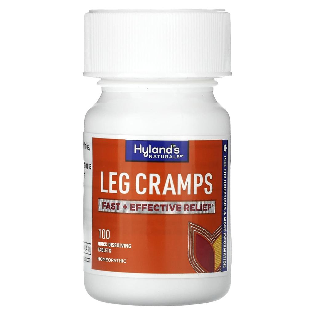 Hyland's Naturals Leg Cramps, Quick Dissolve Tablets, 100 Tablets