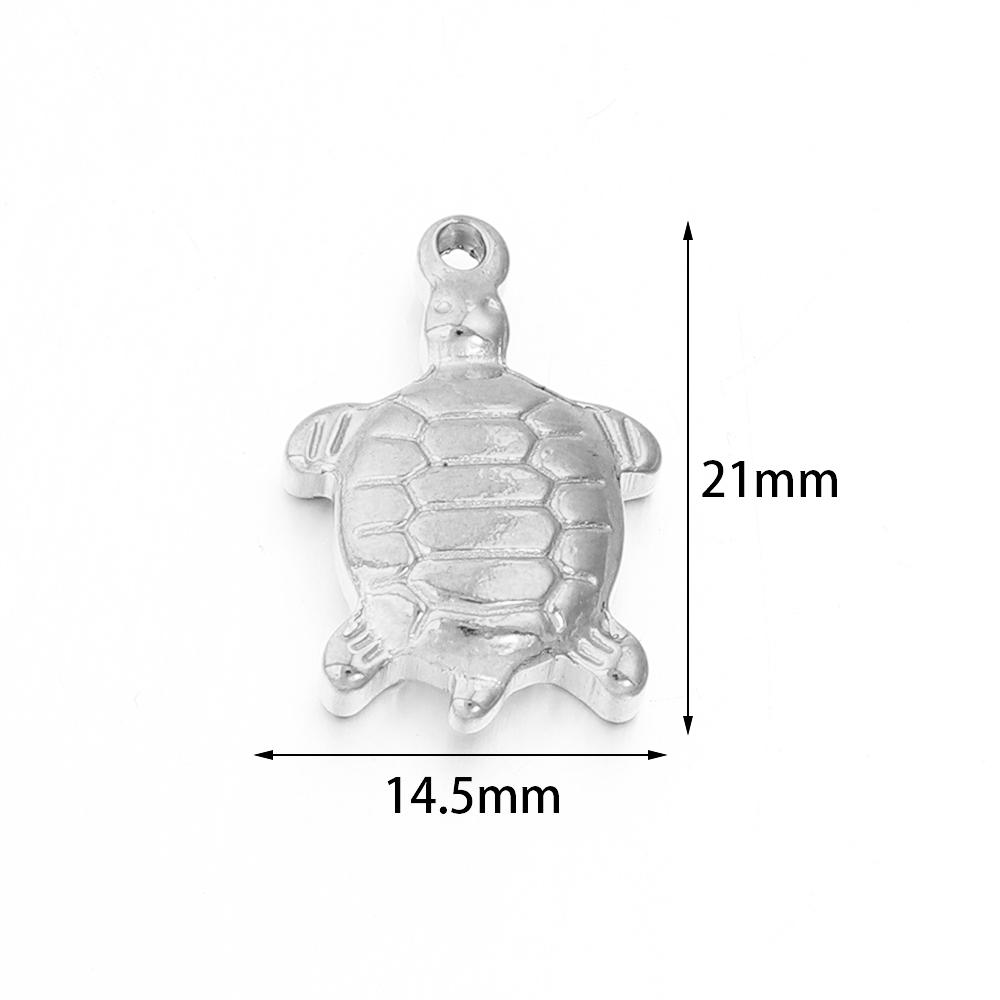 2Pcs Stainless Steel Marine Animal Pendant Dolphin Starfish Shell Shape Charms For Jewelry Making DIY Fashion Necklace Earrings