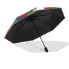 1pc Marvin the Martian Christmas Edition Outdoor Umbrella - Automatic Opening/Closing, Portable Tri-Fold Design, 8-Rib Iron Frame - Perfect Gift for F