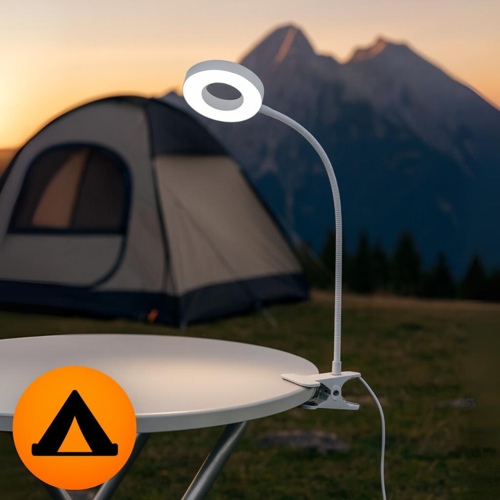 Clip-on night lamp