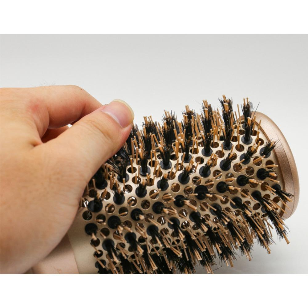 Cylinder Curling Roller Comb Professional Styling Hair Comb