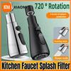 Universal 360° Rotate Kitchen Faucet Extender Aerator Plastic Splash Filter Kitchen Washbasin Faucet Bubbler Nozzle Aerator