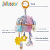 Whale Plush Baby Car Toy Hanging Mobile With Visual Stimuli For Sensory Development