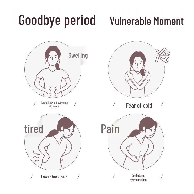 Rainbow Smart Heated Menstrual Relief Waist Belt