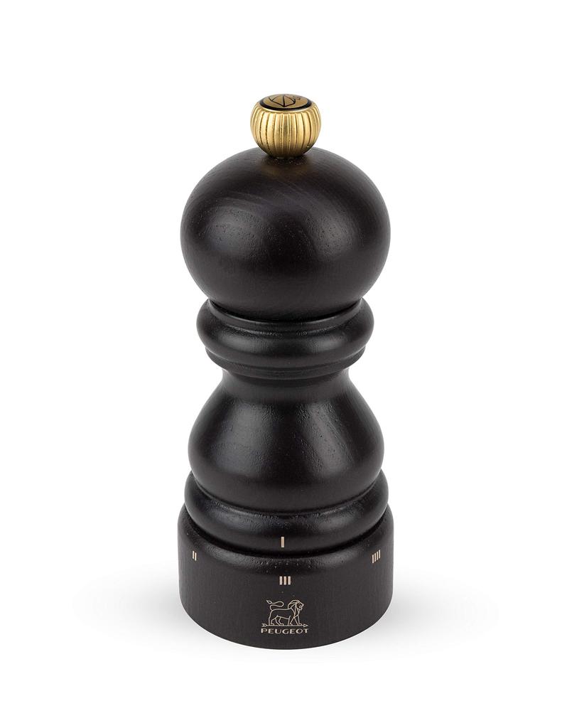 Peugeot Pepper Mill, Adjustable Coarseness, 12cm, Chocolate, Paris, U-Select, 23447, Brown