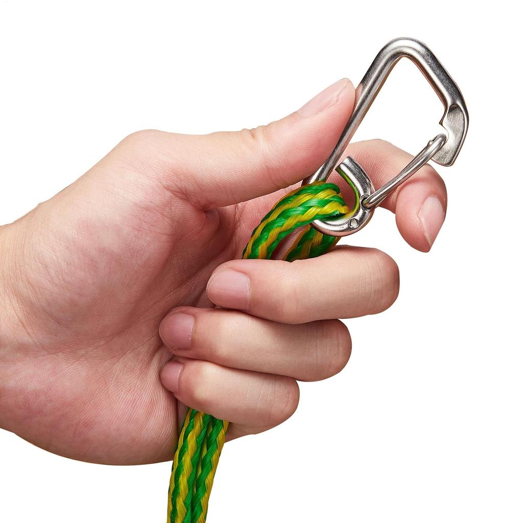 Elastic Dock Line With Stainless Clip Heavy Duty Braided Line Marine Rope For Jet Ski Watercraft Boat Kayaking Marine