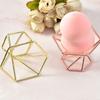 1Pcs Metal Makeup Sponge Holder Makeup Puff Rack Blender Storage Rack Sponge Drying Stand Holder Makeup Brushes Puff Drying Tool