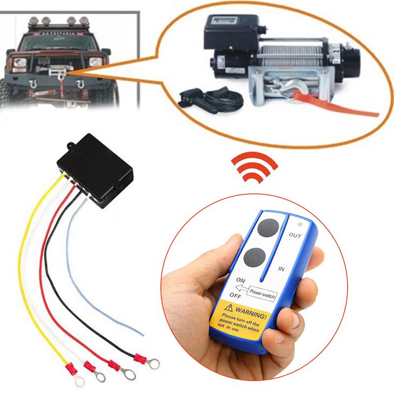 Universal 12/24V Wireless Winch Remote Control ZJ-W001/ZJ-W002
