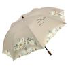 Chinoiserie Moderne Premium Actress Parasol with Flower and Bird Cutwork Long and Short Folding Shop Full Light Heat and UV Rain or Cutwork Organza
